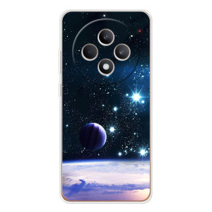 Чехол (ТПУ) с планетами на OPPO Reno 12 F – Космический вид