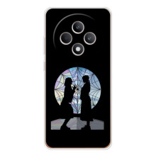 Чехлы Венсдей на OPPO Reno 12 F Уэнсдей (AlphaPrint) (комната Уэнздей)