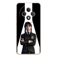 Чехлы Венсдей на OPPO Reno 12 F Уэнсдей (AlphaPrint) (W-Wednesday)