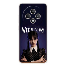 Чехлы Венсдей на OPPO Reno 12 F Уэнсдей (AlphaPrint) (Wednesday)