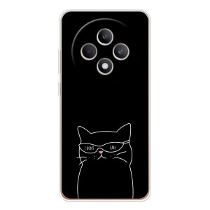 Чехол с рисунком кот на OPPO Reno 12 F