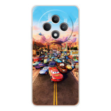 Силиконовый чехол Маквин для OPPO Reno 12 F – Тачки Маквин