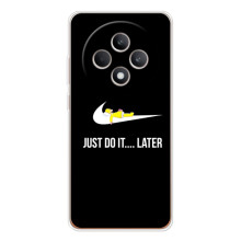 Чохол з логтипом Найк на OPPO Reno 12 F – Nike just do it