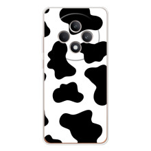 Чехол с принтом коровы на ОППО Рено 12 Ф (Черный принт)