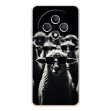 Чохол з принтом стильні тварини для ОППО Рено 12 Ф (Овечка в окулярах)