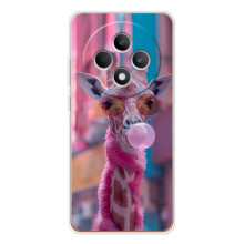 Чохол з принтом стильні тварини для ОППО Рено 12 Ф (Стильна жирафа)
