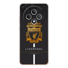 Силиконовые Чехлы принт Футбол на OPPO Reno 12 F (Liverpool)