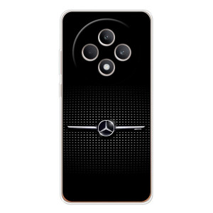 Силіконовий бампер з картинкою машини на OPPO Reno 12 F – Mercedes