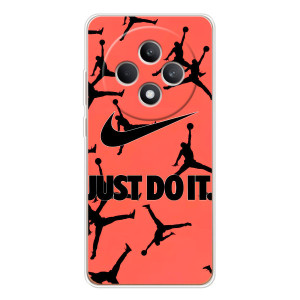Силіконовый Чохол Nike Air Jordan на ОППО Рено 12 Ф – Just Do It