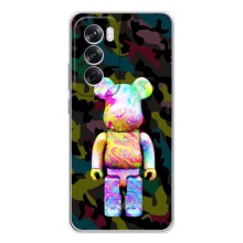 Чохли для OPPO Reno 12 Pro - Bearbrick Louis Vuitton (PREMIUMPrint) (Яскравий Bearbrick)