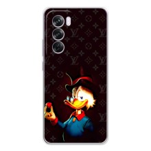 Чехли для OPPO Reno 12 Pro - Скрудж МакДак Louis Vuitton (PREMIUMPrint) (Скрудж з ботліантом)