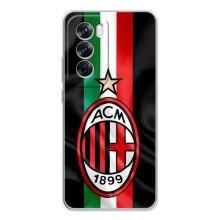 Чохли для OPPO Reno 12 Pro (VPrint) - Футбольні клуби (ФК Мілан)