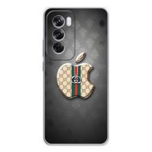 Чохли  GUCCI для Оппо Рено 12 Про (AlphaPrint) (Apple gucci)