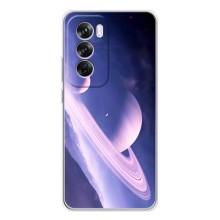 Чехлы КОСМОС для OPPO Reno 12 Pro – Планета в космосе