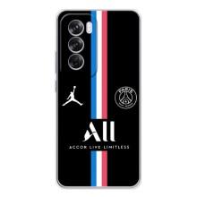 Чохли PSG для OPPO Reno 12 Pro (AlphaPrint) (футболка ПСЖ)