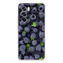 Чохли з фруктами для OPPO Reno 12 Pro (VPrint) (Ожина)