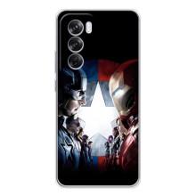 Чехлы с героями Марвел OPPO Reno 12 Pro (VPrint)