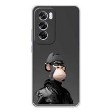 Чохли з Мавпами NFT для OPPO Reno 12 Pro (AlphaPrint) (стильна мавпа NFT)