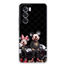 Чехол Disney Mouse OPPO Reno 12 Pro (PREMIUMPrint) (Семья Маусов)