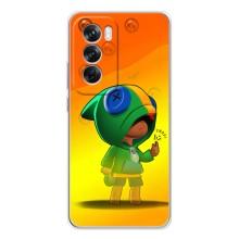 Чохол Бравл Старс для OPPO Reno 12 Pro – LEON в кофті