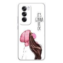 Чехол с печатью для OPPO Reno 12 Pro - (Мода) (AlphaPrint) (Коронавирус)