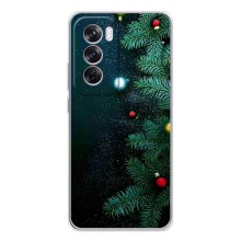 Чохол новорічна ялинка на OPPO Reno 12 Pro (Ялинка)