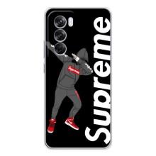 Чеохол для OPPO Reno 12 Pro з картинкою Supreme (AlphaPrint)