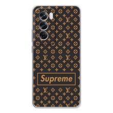 Чеохол для OPPO Reno 12 Pro з картинкою Supreme (AlphaPrint)