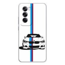 Чохол для Оппо Рено 12 Про - з принтом БМВ (AlphaPrint) (Машина БМВ)
