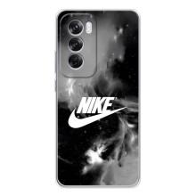 Чохол для OPPO Reno 12 Pro - з принтом Найк (AlphaPrint) (Лого Найк)