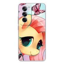 Чехол для Оппо Рено 12 Про - (Единорожки - Новинки) (AlphaPrint) (Племя единорогов)