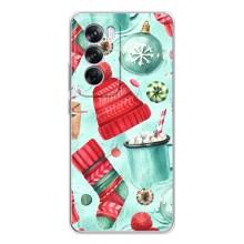 Чохол Санта Клаус для OPPO Reno 12 Pro – Одяг