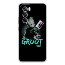 Чехол Супергерои Марвел на Оппо Рено 12 Про – Groot