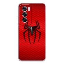 Чехол Супергерой Человека Паука на OPPO Reno 12 Pro – Паук марвел