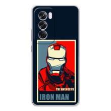 Чехол Супергерой Железный человек на OPPO Reno 12 Pro – Art Iron man