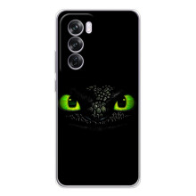 Чехол дракон Беззубик для OPPO Reno 12 Pro – Глаза Беззубика