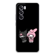 Чехол с кроликом Куроми на OPPO Reno 12 Pro – Куроми и Мелоди