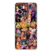 Чехол Рапунцель для OPPO Reno 12 Pro – Рапунцель коллаж