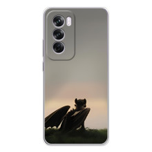 Чехол как приручить дракона на OPPO Reno 12 Pro – Беззубик
