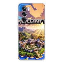 Чохол з картинками Майнкрафт для Оппо Рено 12 Про – Minecraft