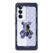 Круті Чохли Луі Віттон для OPPO Reno 12 Pro (AlphaPrint) (Медведик LV)