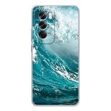 Летний Чехол на OPPO Reno 12 Pro – Морская волна
