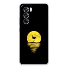Летний Чехол на OPPO Reno 12 Pro – Желтый Закат
