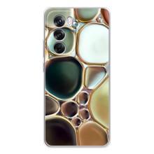 Мраморний чехол на OPPO Reno 12 Pro (VPrint) (Радужний Мрамор)