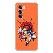 Naruto Anime Чехлы для Оппо Рено 12 Про (AlphaPrint)
