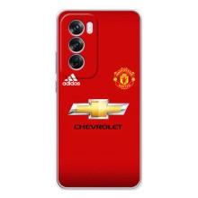 Силиконовые Чехлы принт Футбол на OPPO Reno 12 Pro – Man United