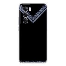 Силіконовый Чохол на OPPO Reno 12 Pro (Комірець вишиванки)
