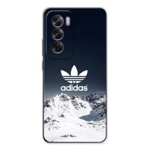 Чехлы Адидас для OPPO Reno 12 (AlphaPrint) (Адидас в горах)