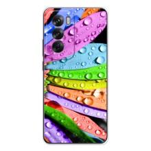 Чехлы (ART) Цветы на OPPO Reno 12 (VPrint) (Семицветик)