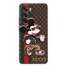 Чехлы Бренд GUCCI для OPPO Reno 12 – Маус Гуччи